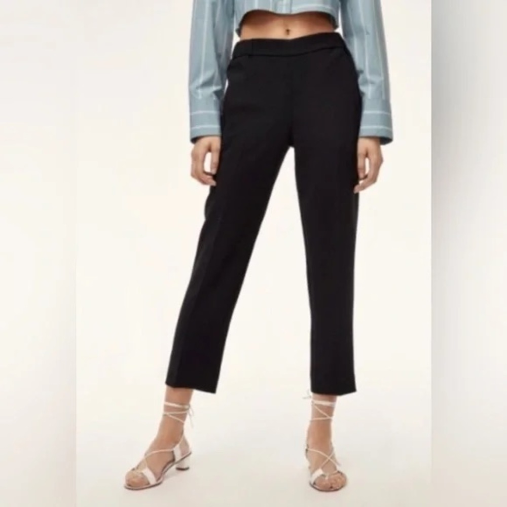 Wilfred Darontal Black Cropped Pants